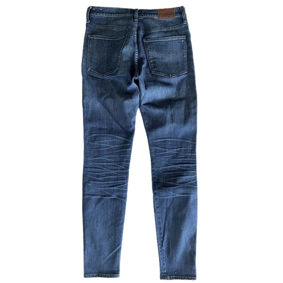Madewell 9" High Riser Skinny Skinny Jeans in Ripped & Patched Edition 30Tall - Picture 5 of 8